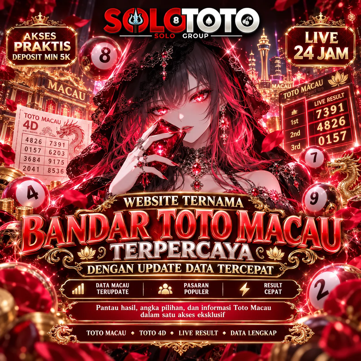 SOLOTOTO ‡ Website Ternama Bandar Toto Macau Terpercaya Dengan Update Data Tercepat